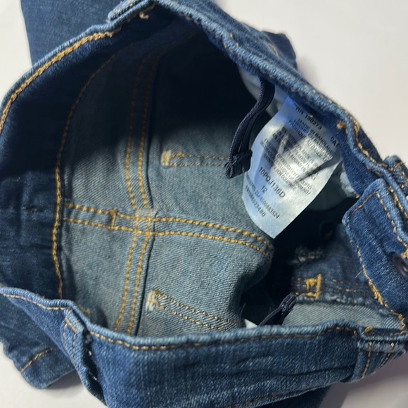 Blue Flared Denim Jeans for Everyday Comfort - Picture 7 of 7